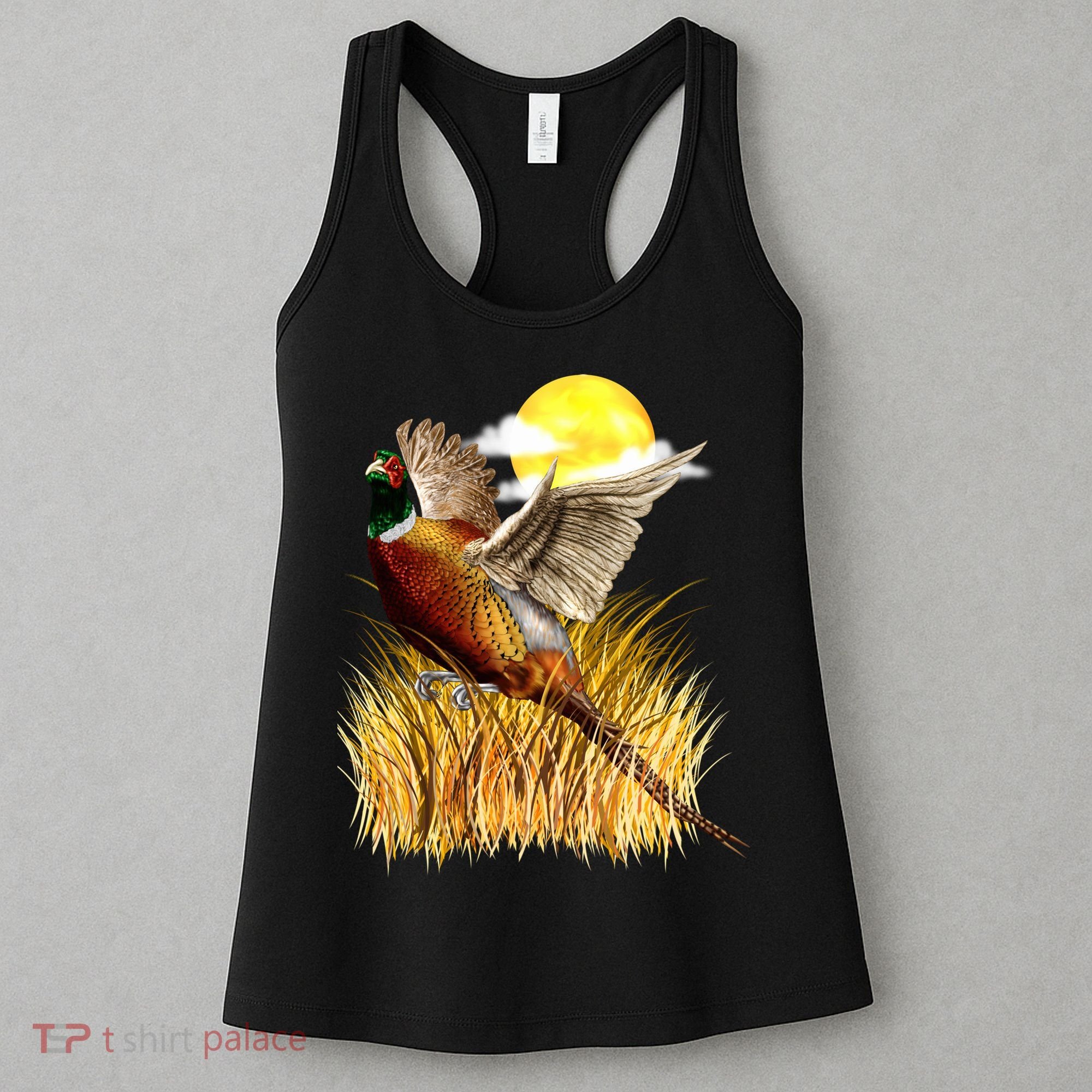 Wildlife - Pheasant Bird Portrait Women's Tank Top