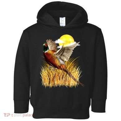 Wildlife - Pheasant Bird Portrait Toddler Hoodie