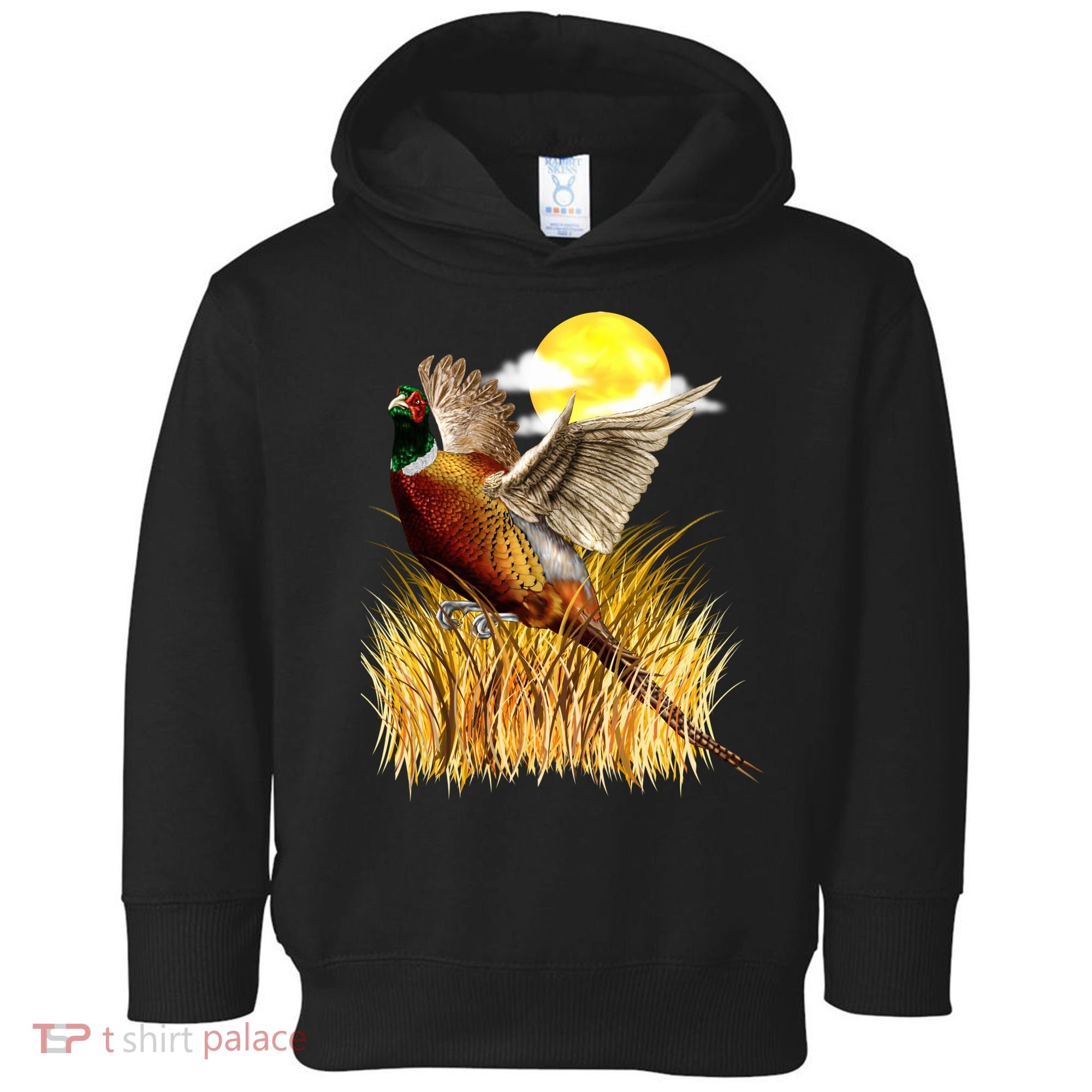 Wildlife - Pheasant Bird Portrait Toddler Hoodie