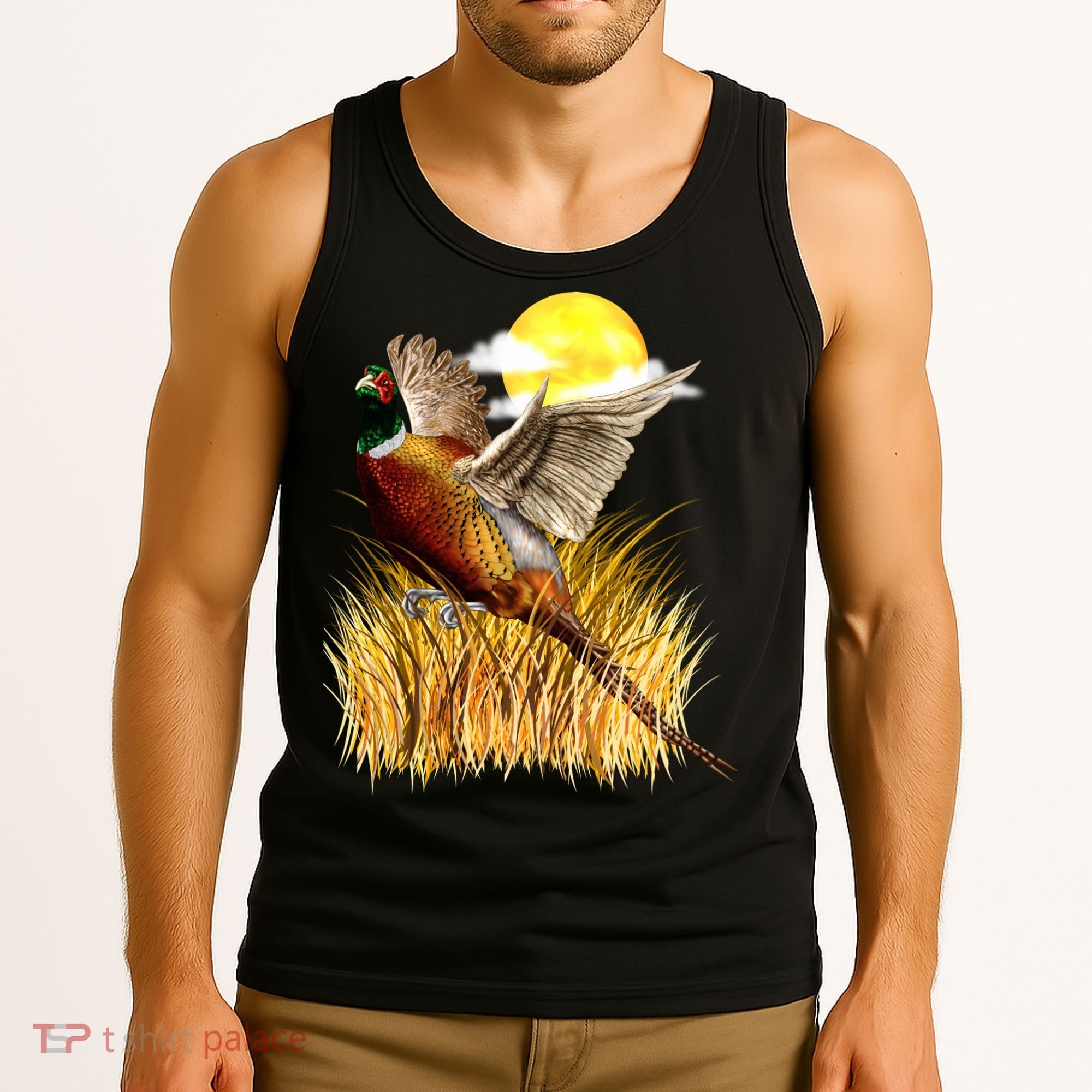 Wildlife - Pheasant Bird Portrait Tank Top