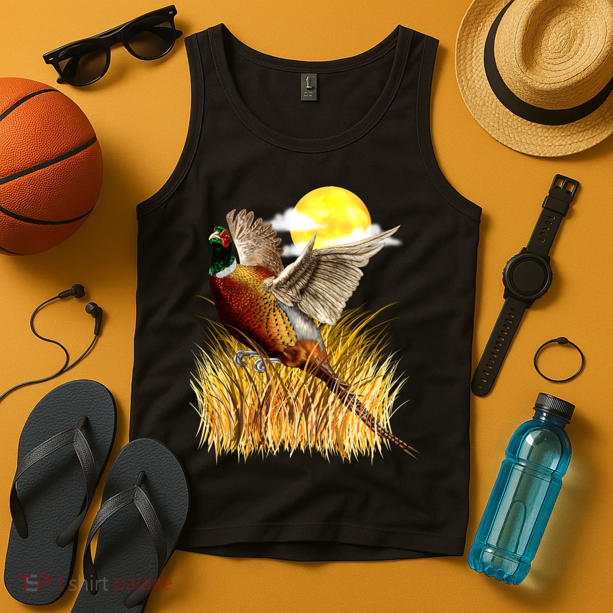 Wildlife - Pheasant Bird Portrait Tank Top