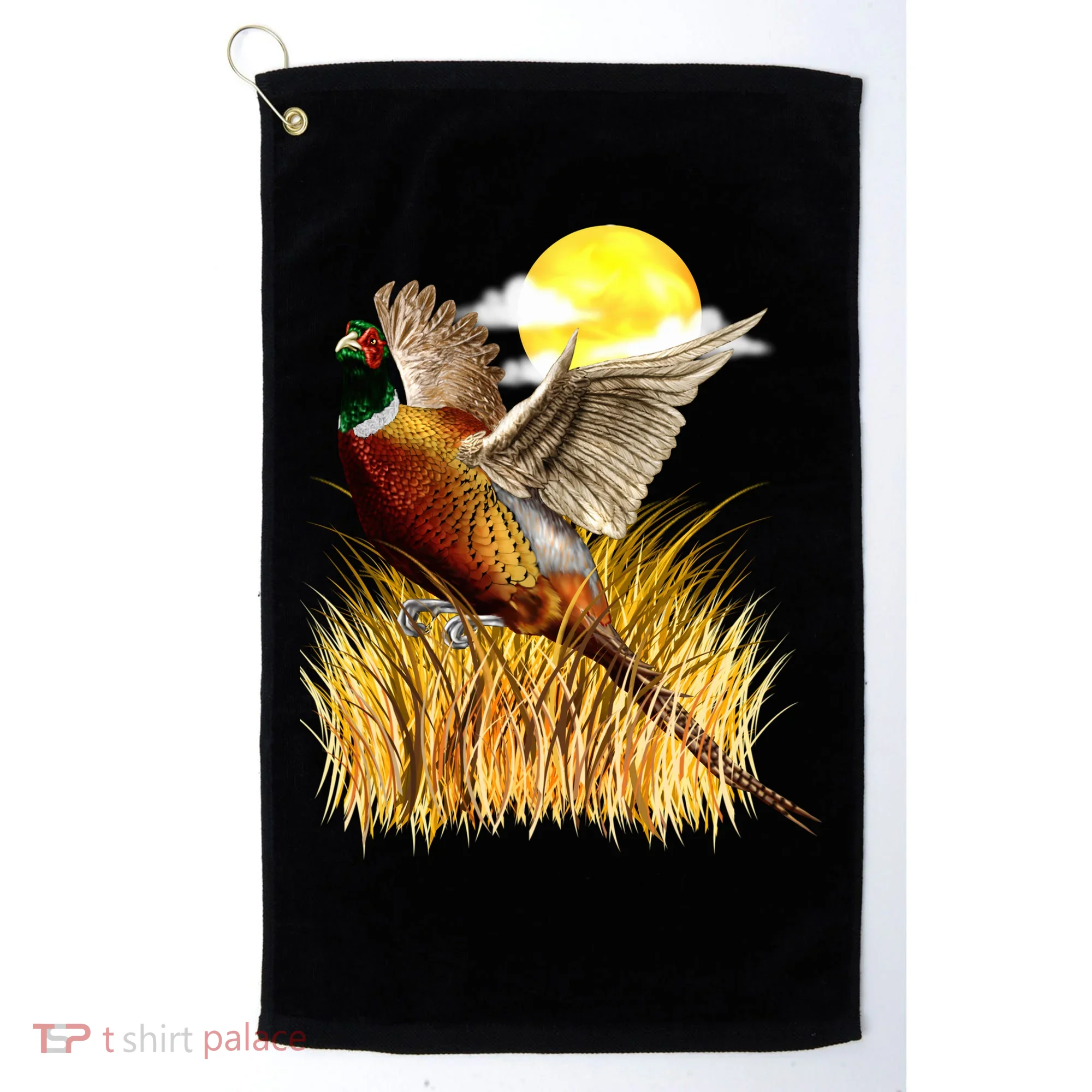 Wildlife - Pheasant Bird Portrait Golf Towel