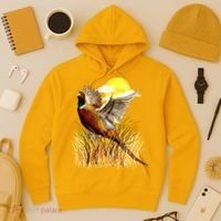 Wildlife - Pheasant Bird Portrait Hoodie thumb 3