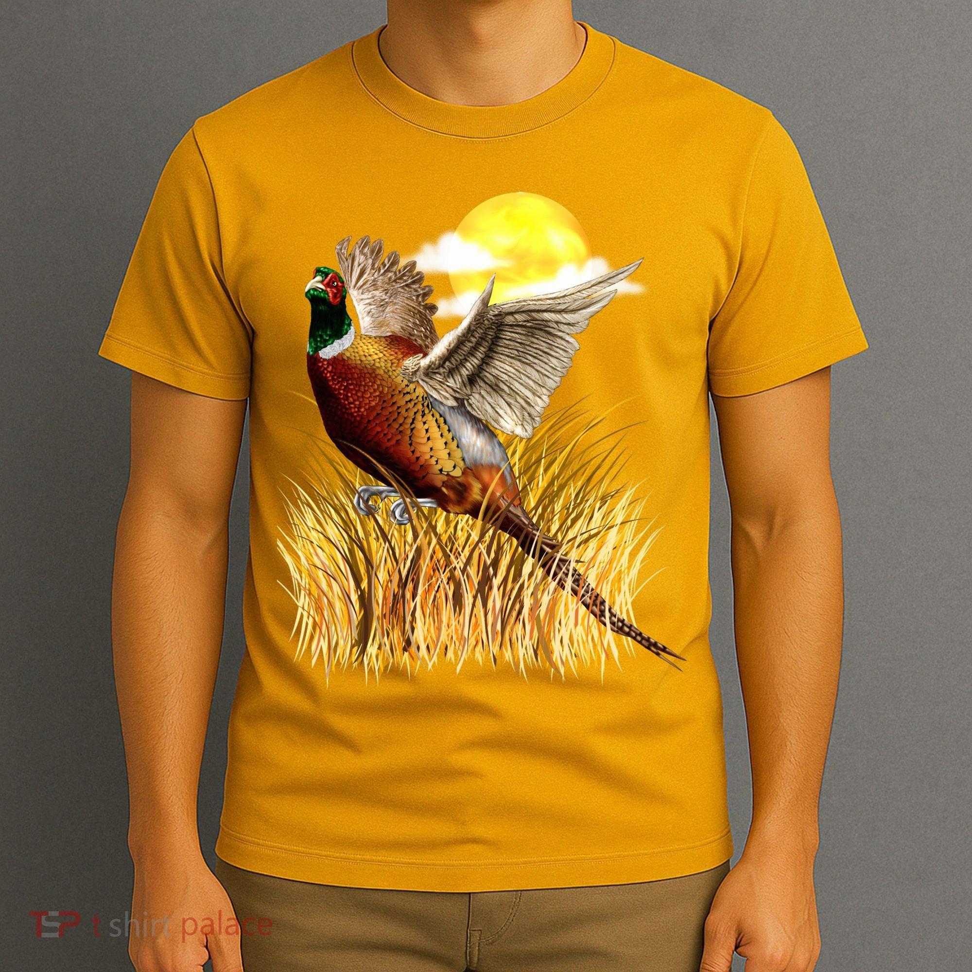 Wildlife - Pheasant Bird Portrait T-Shirt