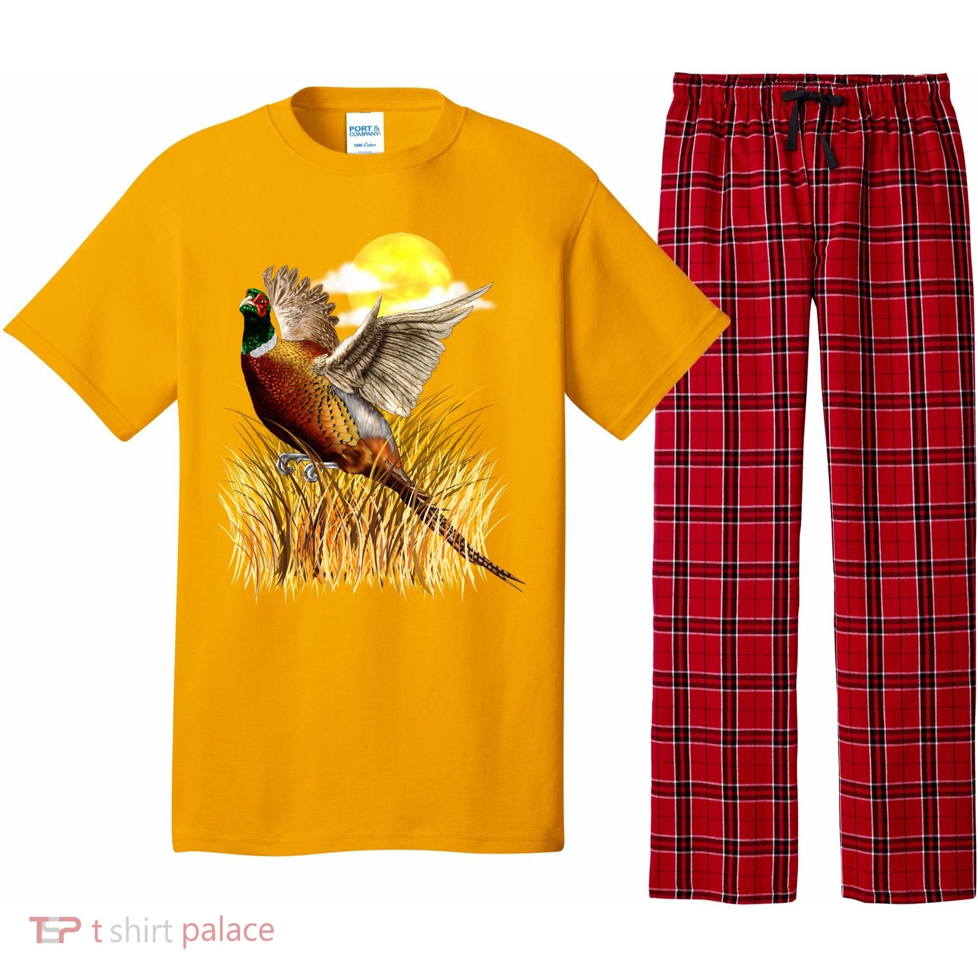 Wildlife - Pheasant Bird Portrait Pajama Set