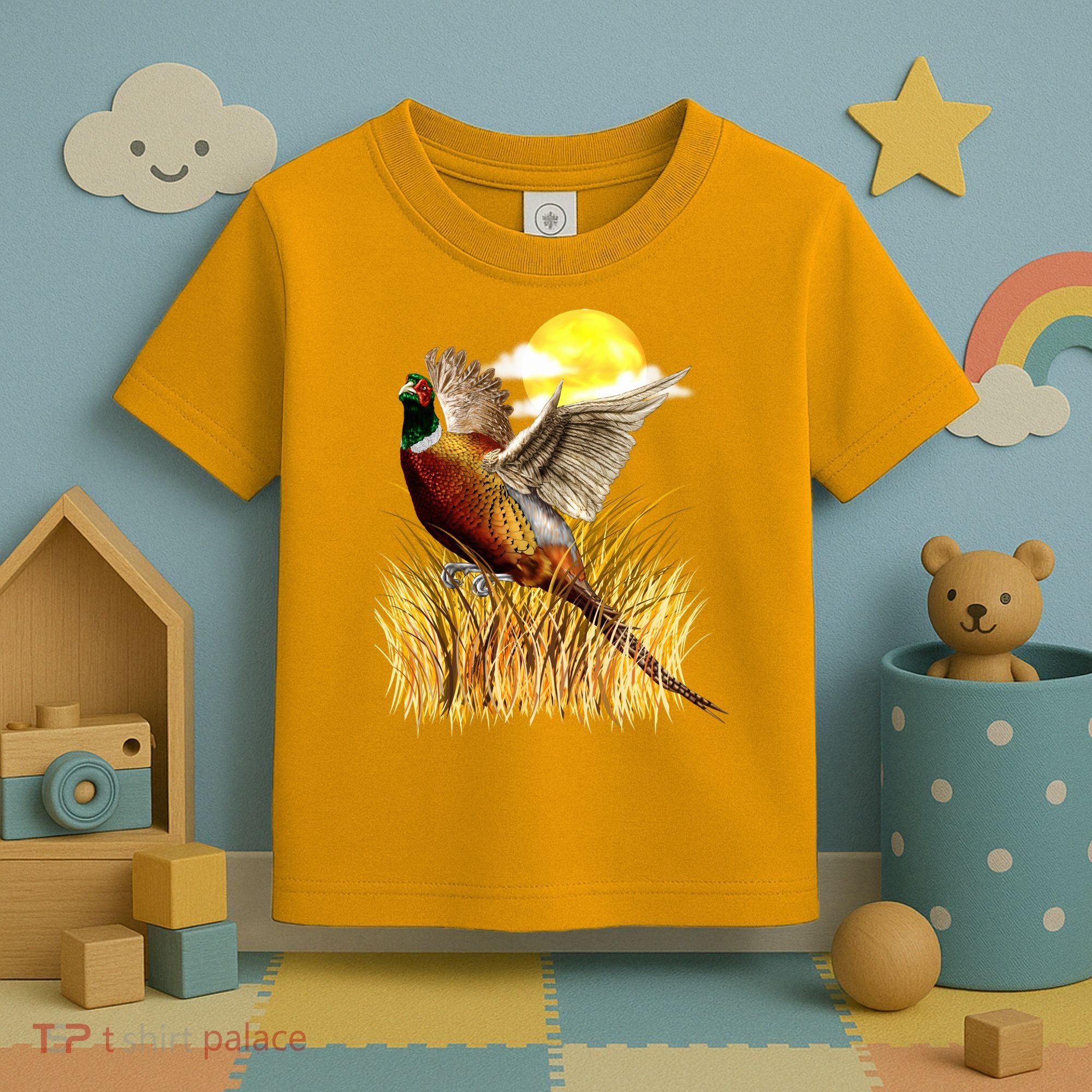 Wildlife - Pheasant Bird Portrait Toddler T-Shirt