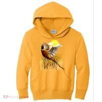 Wildlife - Pheasant Bird Portrait Kids Hoodie thumb 0