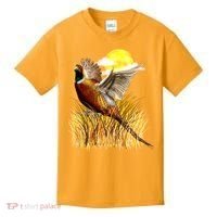 Wildlife - Pheasant Bird Portrait Kids T-Shirt thumb 0