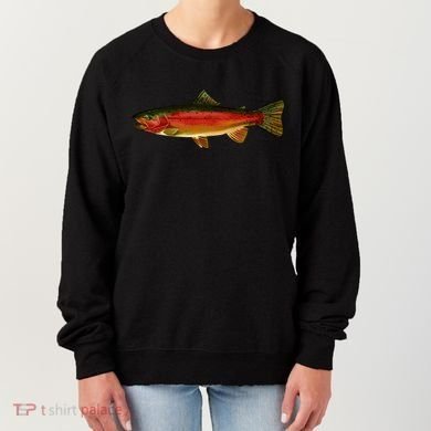 Wildlife - Rainbow Trout Side Women's Sweatshirt