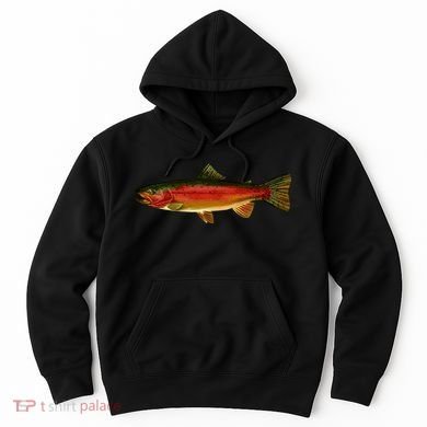 Wildlife - Rainbow Trout Side Hoodie