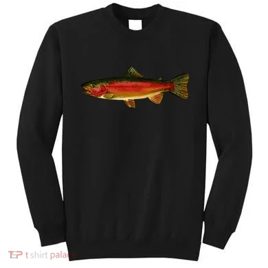 Wildlife - Rainbow Trout Side Sweatshirt
