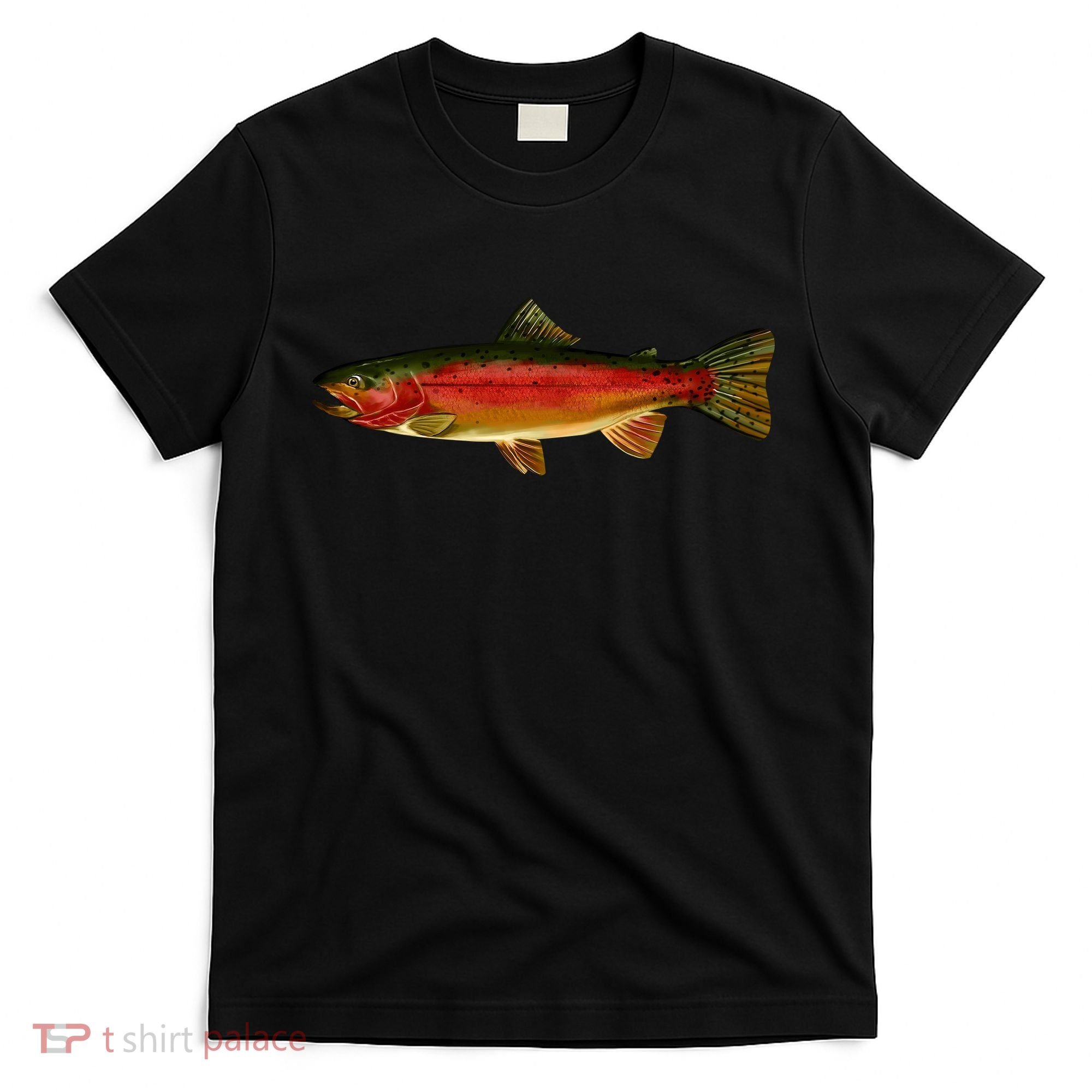 Wildlife - Rainbow Trout Side T-Shirt