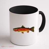 Wildlife - Rainbow Trout Side Coffee Mug thumb 1
