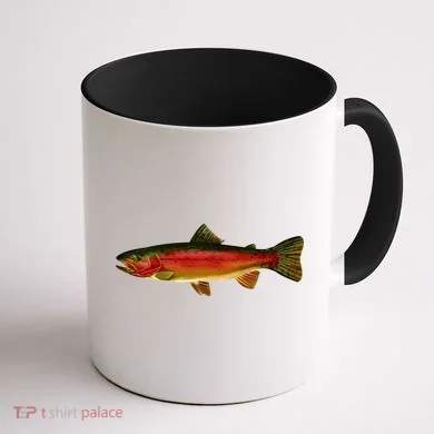 Wildlife - Rainbow Trout Side Coffee Mug back