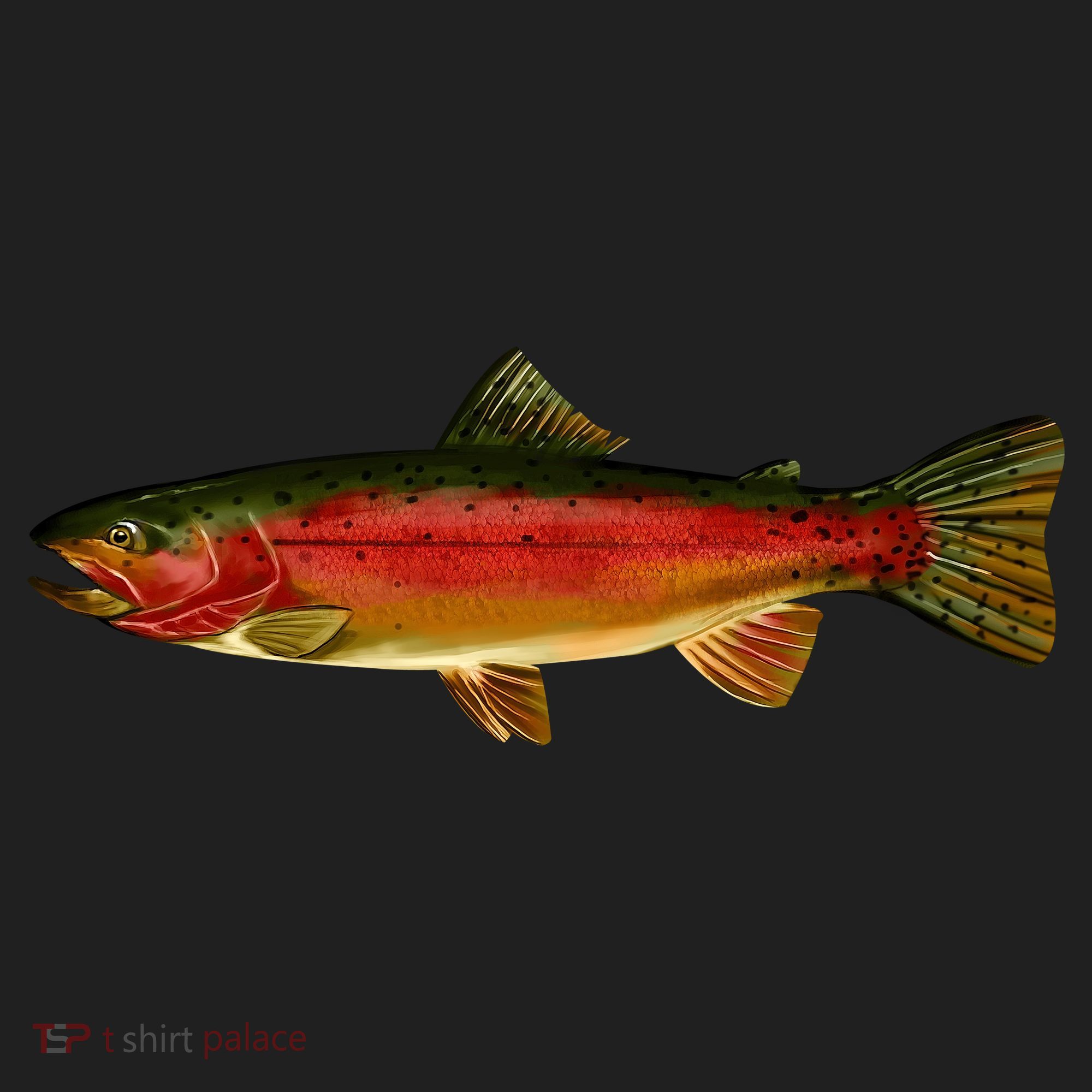 Wildlife - Rainbow Trout Side Tumbler