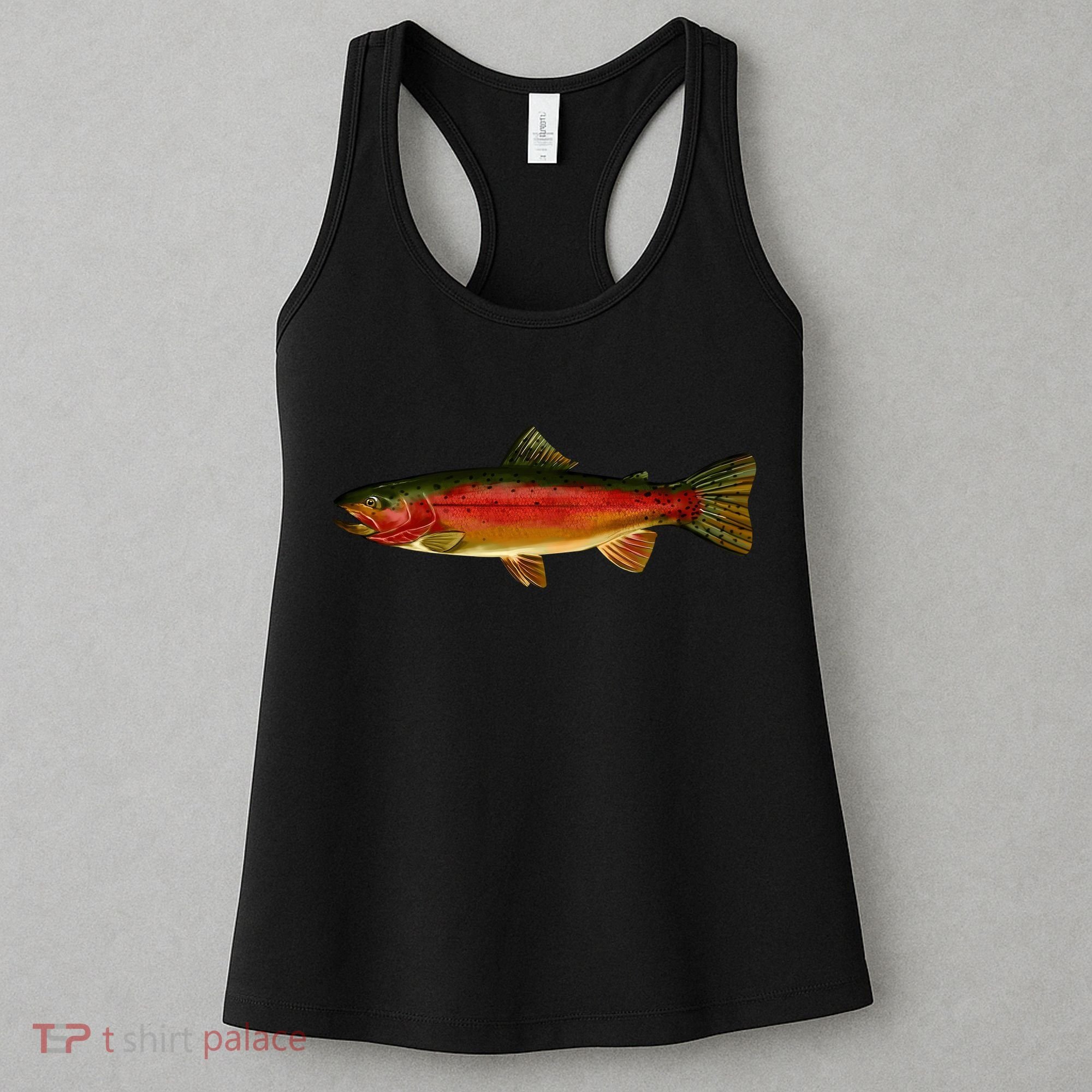 Wildlife - Rainbow Trout Side Women's Tank Top