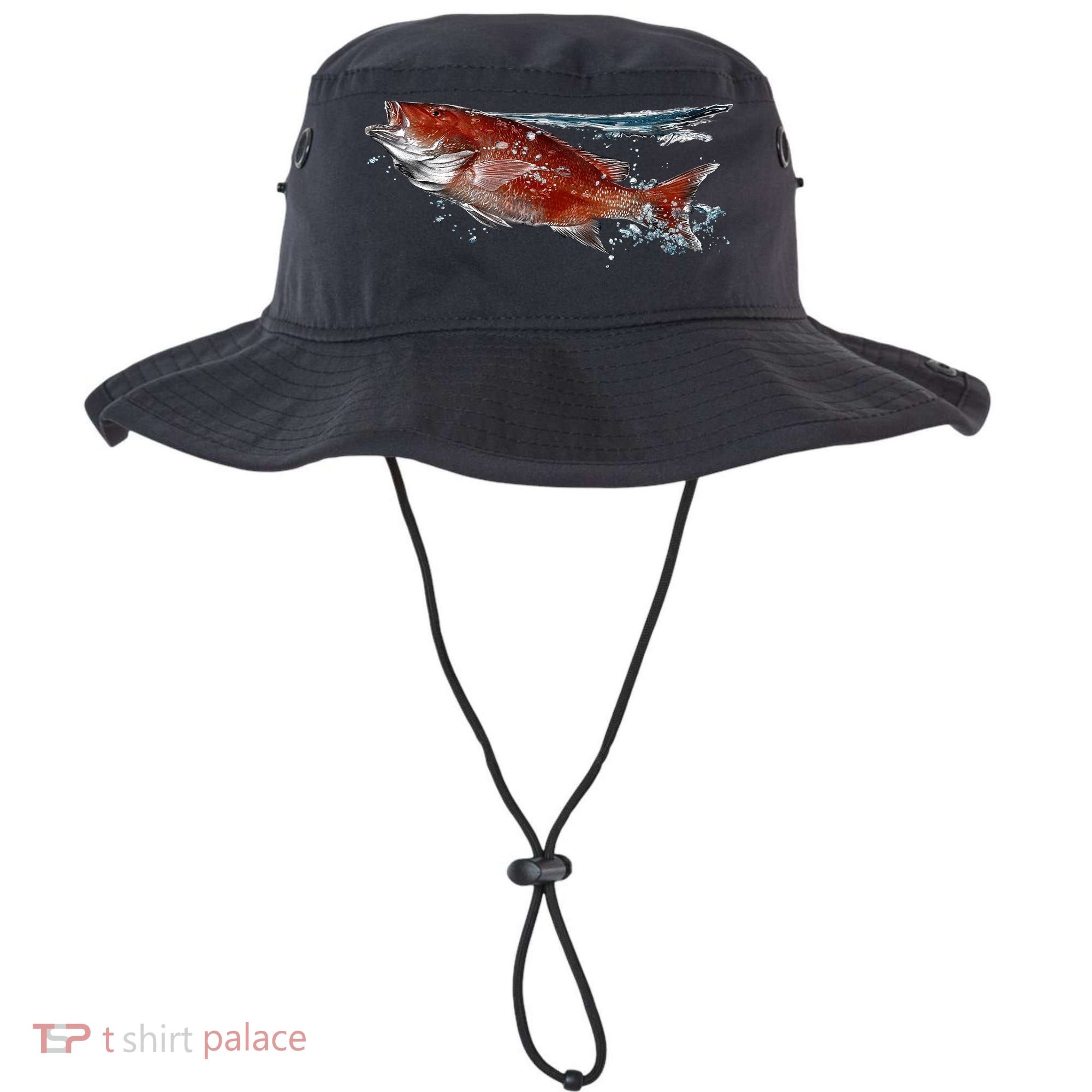 Wildlife - Red Snapper Surfacing Bucket Hat