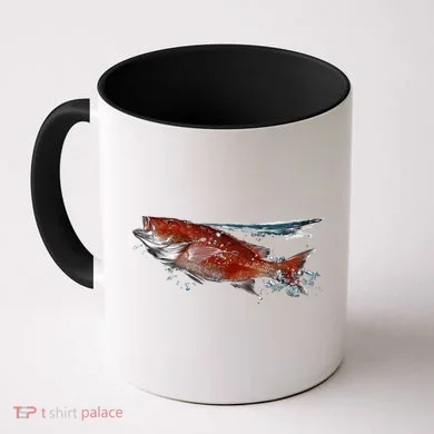 Wildlife - Red Snapper Surfacing Coffee Mug