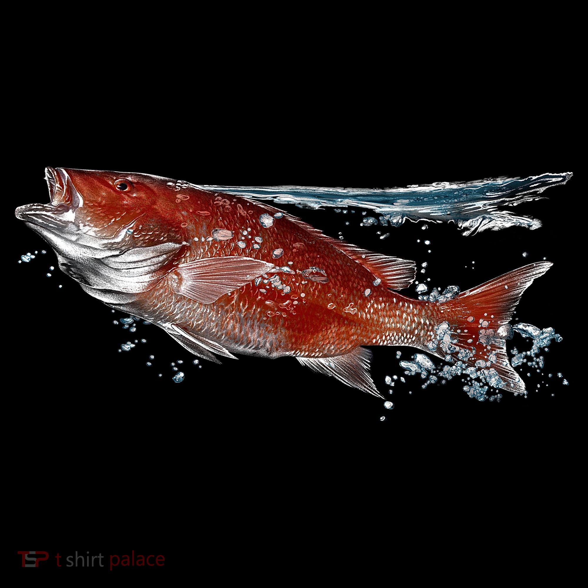 Wildlife - Red Snapper Surfacing Women's Hoodie