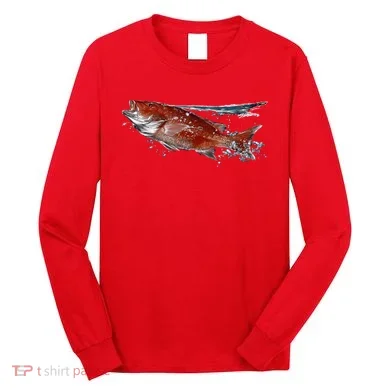 Wildlife - Red Snapper Surfacing Long Sleeve Shirt
