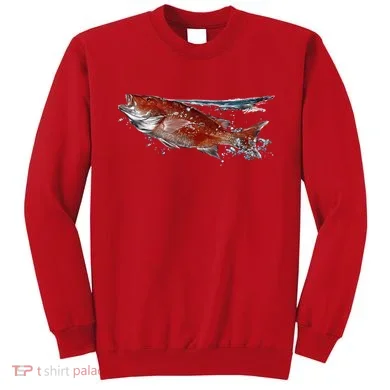 Wildlife - Red Snapper Surfacing Sweatshirt