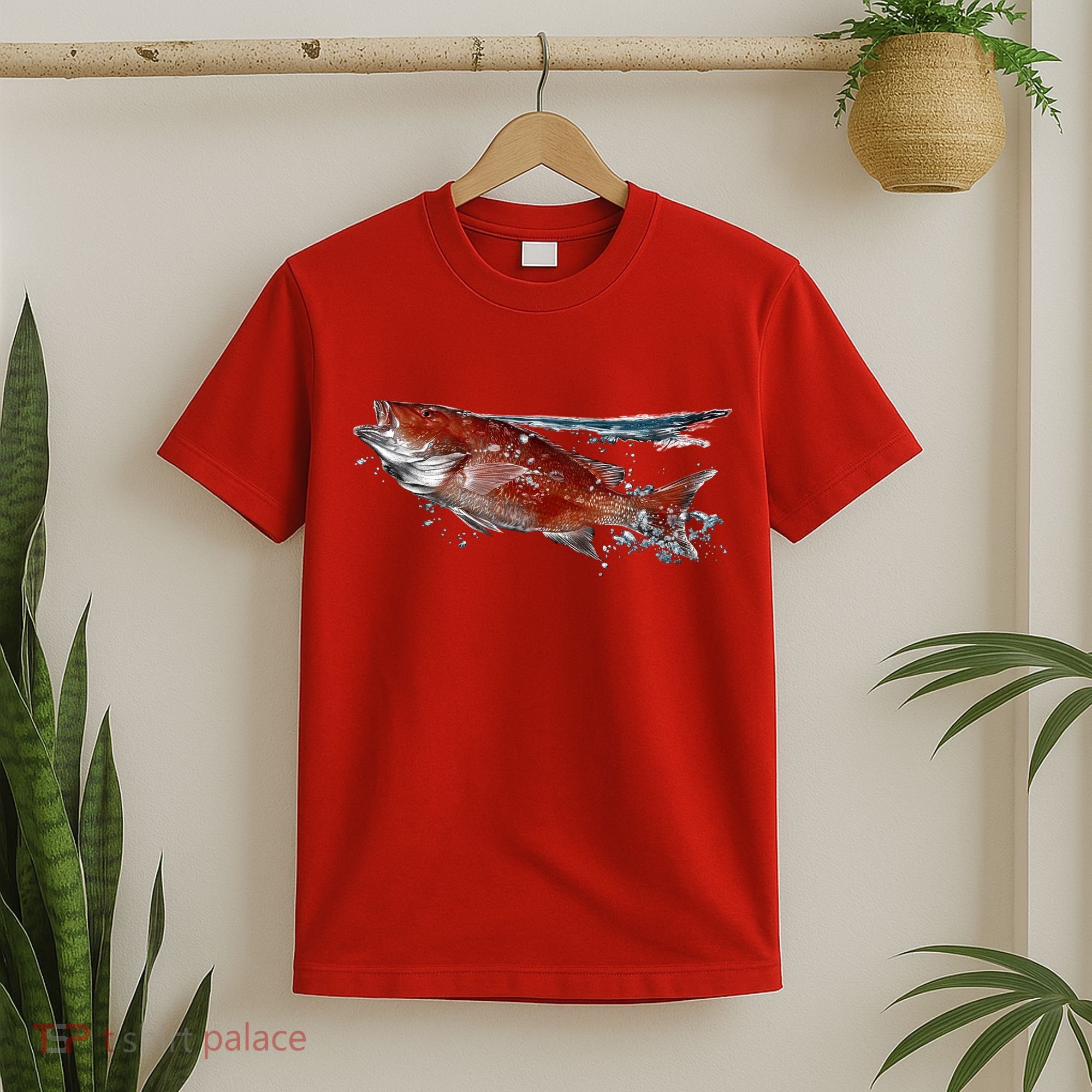 Wildlife - Red Snapper Surfacing T-Shirt