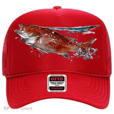 Wildlife - Red Snapper Surfacing Hat
