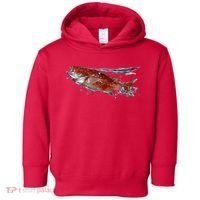 Wildlife - Red Snapper Surfacing Toddler Hoodie thumb 0