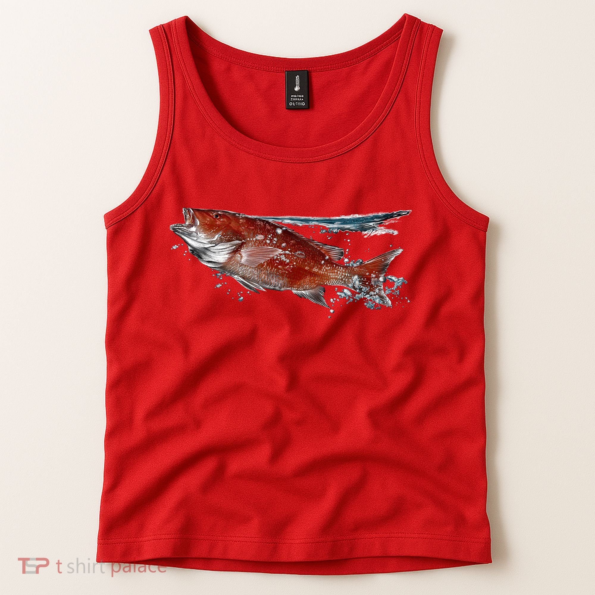 Wildlife - Red Snapper Surfacing Tank Top