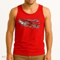 Wildlife - Red Snapper Surfacing Tank Top thumb 3