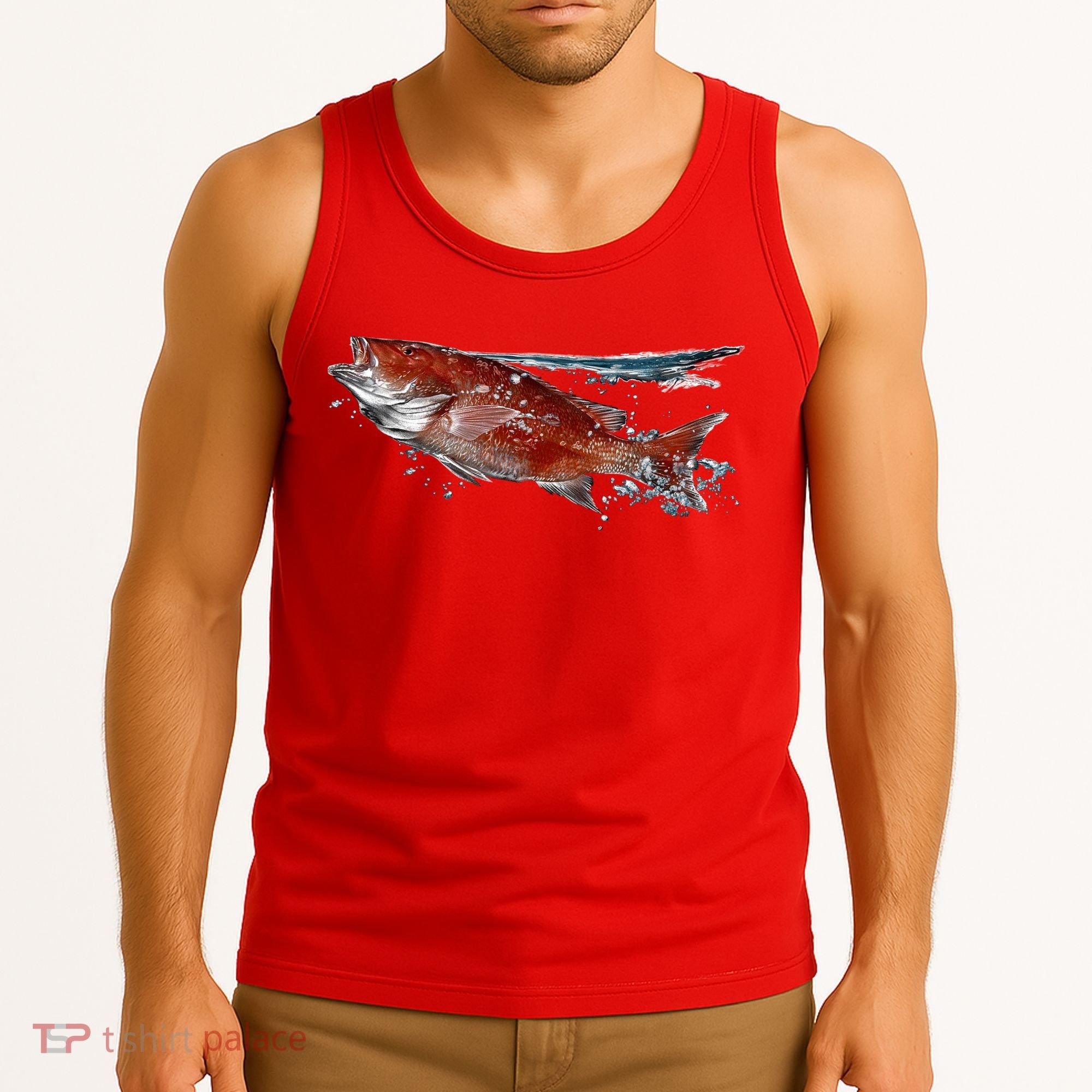 Wildlife - Red Snapper Surfacing Tank Top