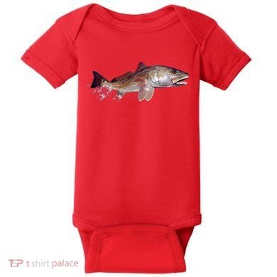 Wildlife - Redfish Baby Bodysuit