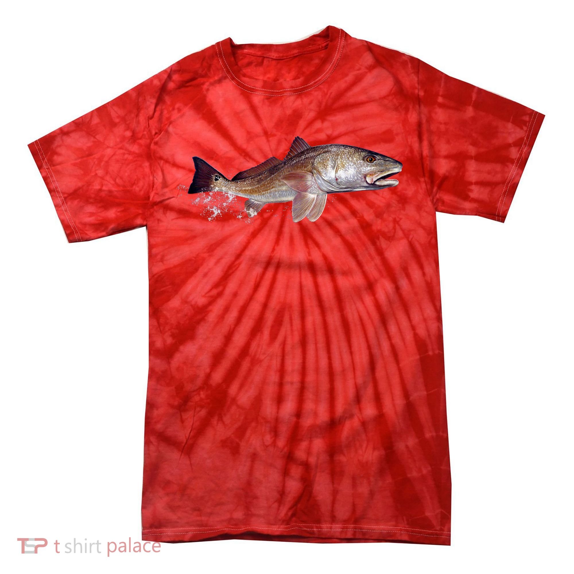 Wildlife - Redfish Tie-Dye T-Shirt