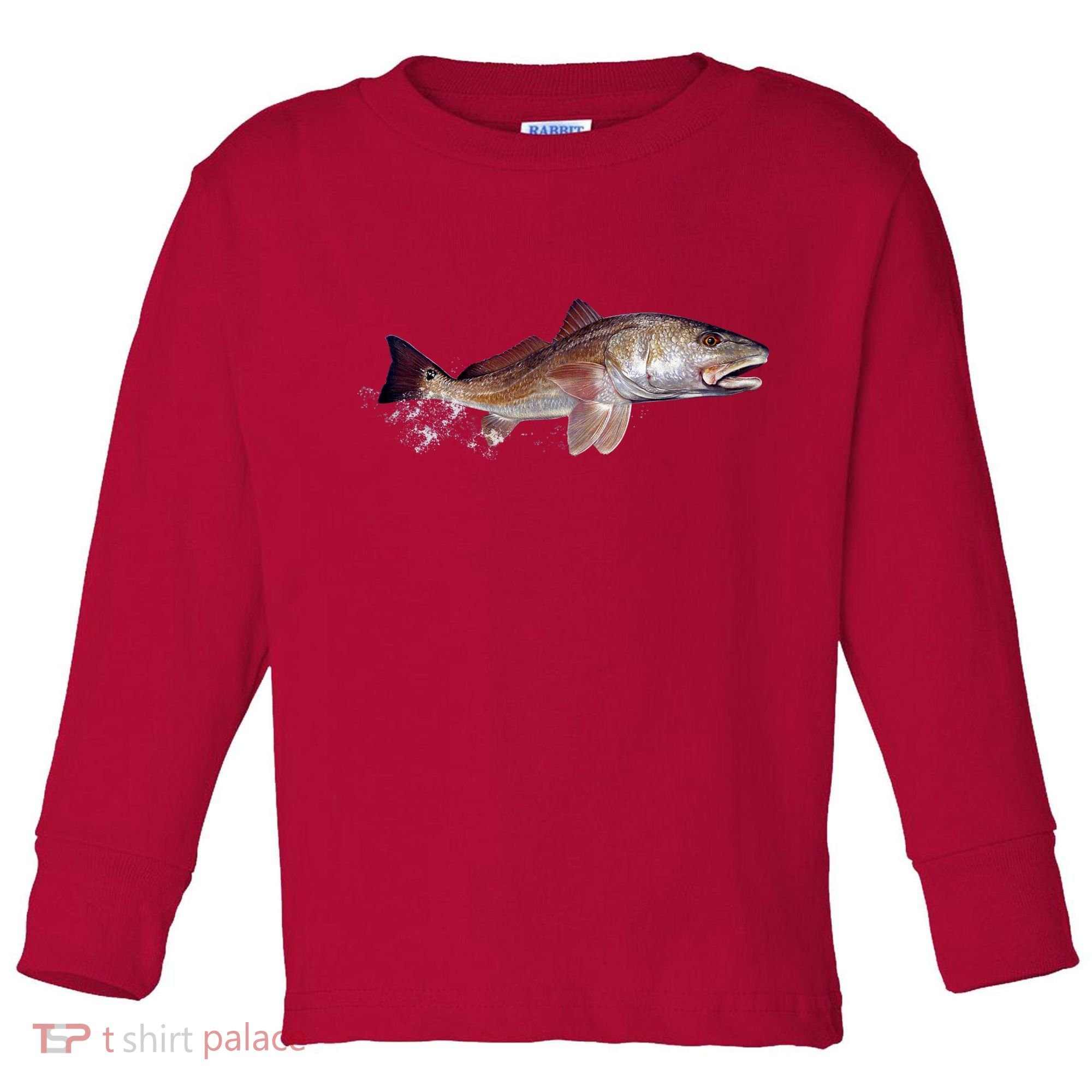 Wildlife - Redfish Toddler Long Sleeve Shirt