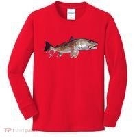 Wildlife - Redfish Kids Long Sleeve Shirt thumb 0