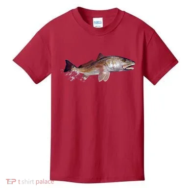 Wildlife - Redfish Kids T-Shirt