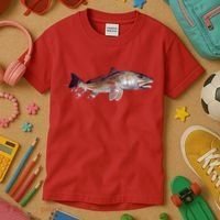 Wildlife - Redfish Kids T-Shirt thumb 3