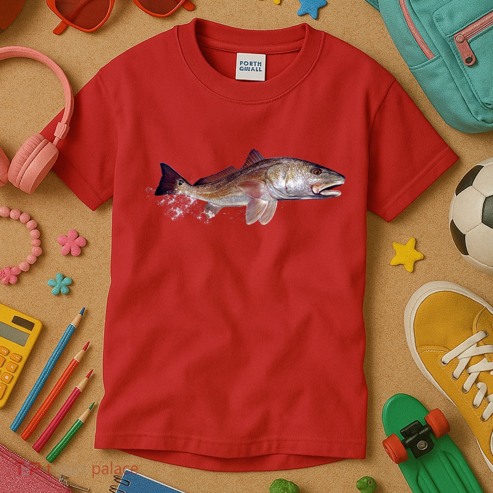 Wildlife - Redfish Kids T-Shirt