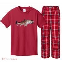 Wildlife - Redfish Kids Plaid Pajama Set thumb 0