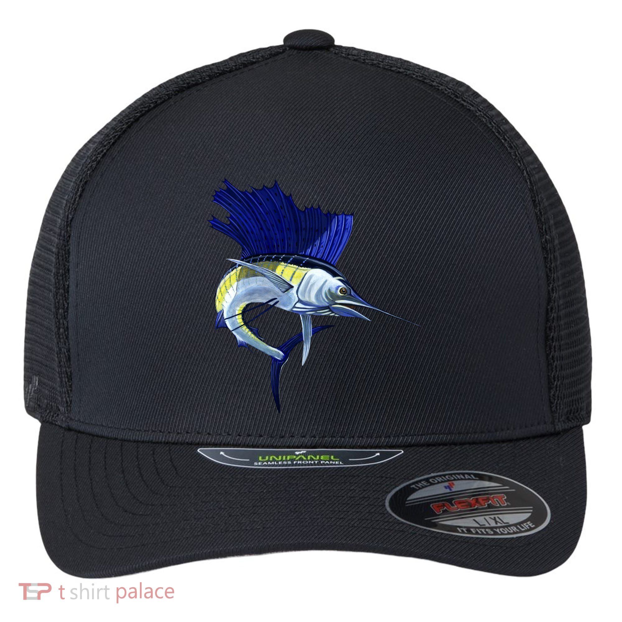 Wildlife Sailfish Flexfit Unipanel Trucker Cap