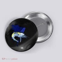 Wildlife Sailfish Button thumb 0