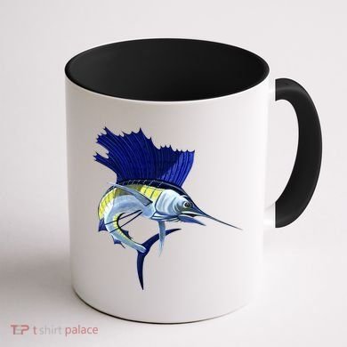 Wildlife Sailfish Coffee Mug back