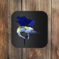 Wildlife Sailfish Coaster thumb 0