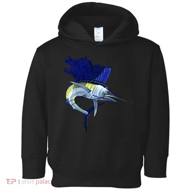 Wildlife Sailfish Toddler Hoodie