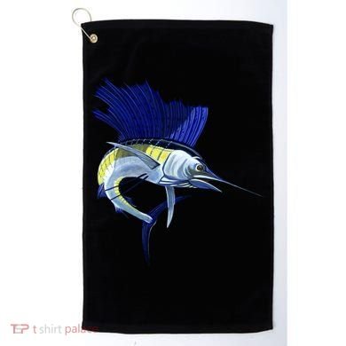 Wildlife Sailfish Golf Towel