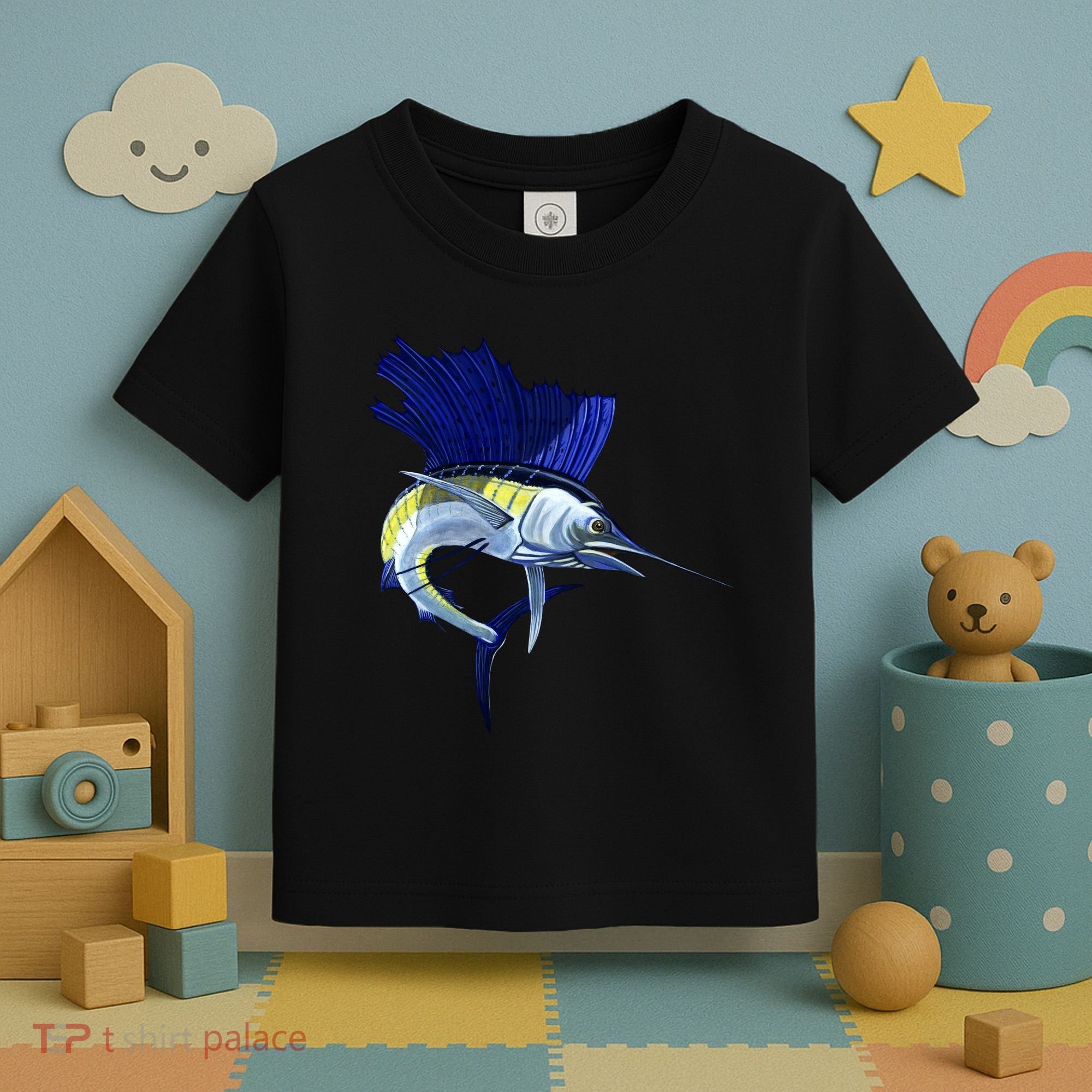 Wildlife Sailfish Toddler T-Shirt