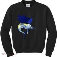 Wildlife Sailfish Kids Sweatshirt thumb 0