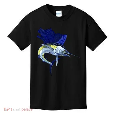 Wildlife Sailfish Kids T-Shirt
