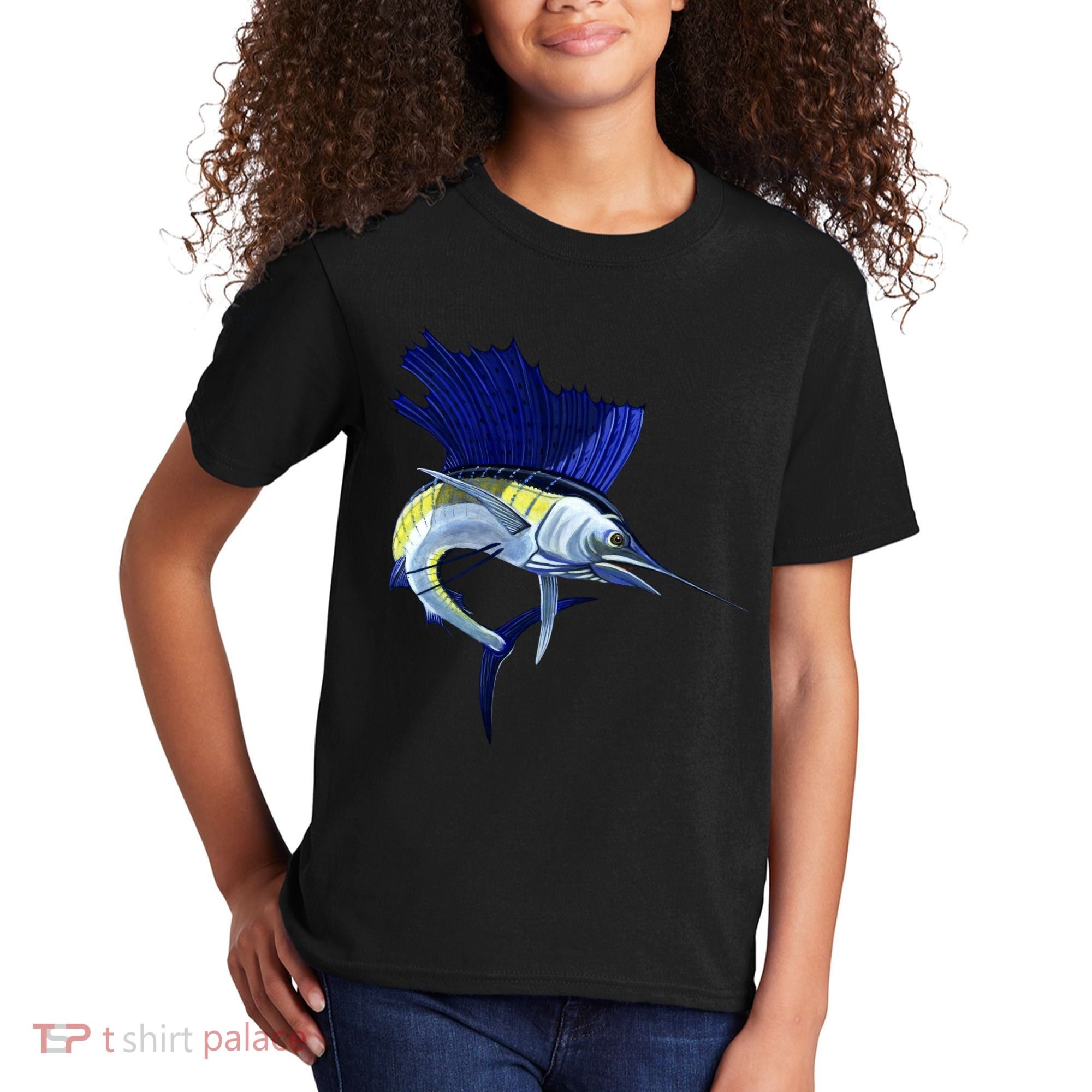Wildlife Sailfish Kids T-Shirt