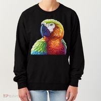 Wildlife - Scarlet Macaw Ara Parrot Women's Sweatshirt thumb 0